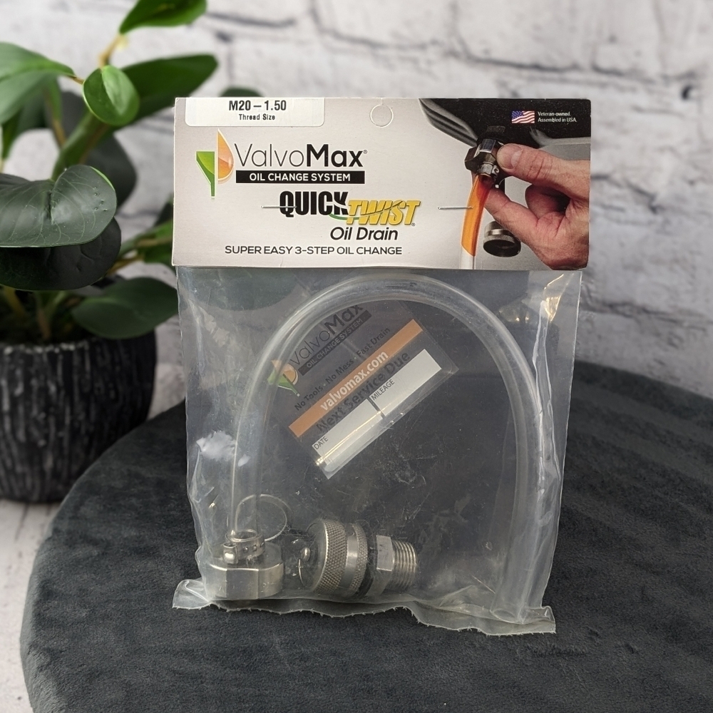 OEM ValvoMax M20-1.50 quick twist oil drain plug system plug